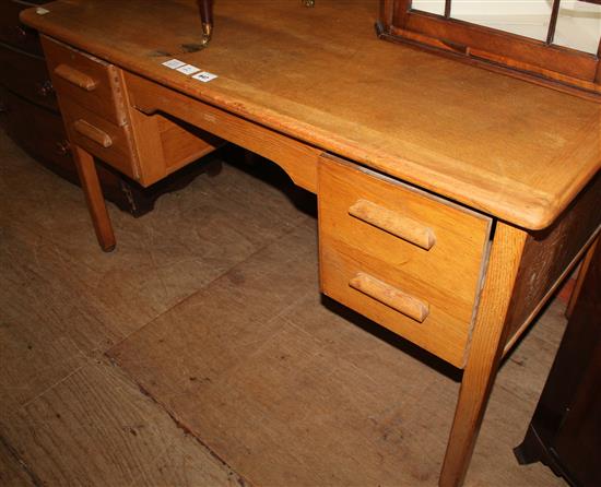 Oak utility desk